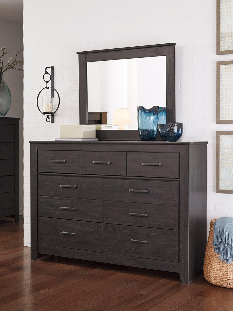 Brinxton Dresser and Mirror - Theo's Factory Direct Mattress & Furniture (Columbus, OH)