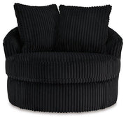 Gramwell Swivel Accent Chair - Theo's Factory Direct Mattress & Furniture (Columbus, OH)