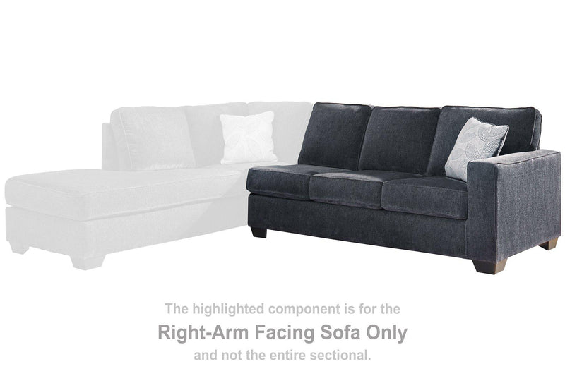 Altari Sectional with Chaise - Theo's Factory Direct Mattress & Furniture (Columbus, OH)