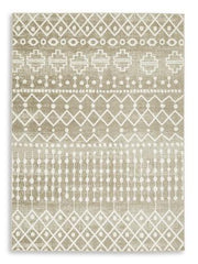 Bunchly 4'11" x 7'2" Washable Rug - Theo's Factory Direct Mattress & Furniture (Columbus, OH)