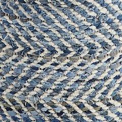 Chevron Pouf - Theo's Factory Direct Mattress & Furniture (Columbus, OH)