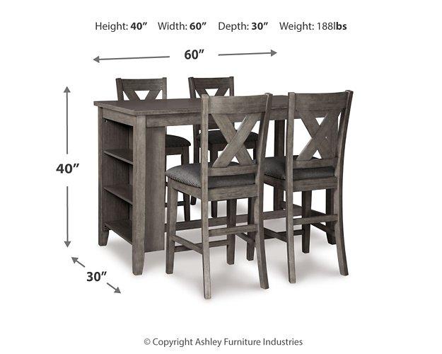 Caitbrook Counter Height Dining Set - Theo's Factory Direct Mattress & Furniture (Columbus, OH)