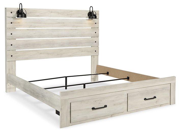 Cambeck Bed with 2 Storage Drawers - Theo's Factory Direct Mattress & Furniture (Columbus, OH)