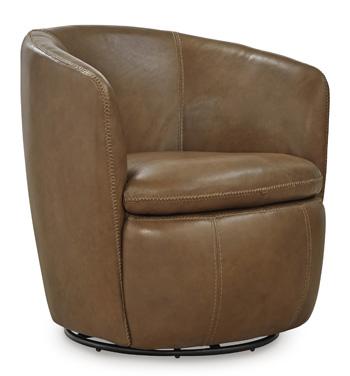 Kierreys Swivel Accent Chair - Theo's Factory Direct Mattress & Furniture (Columbus, OH)