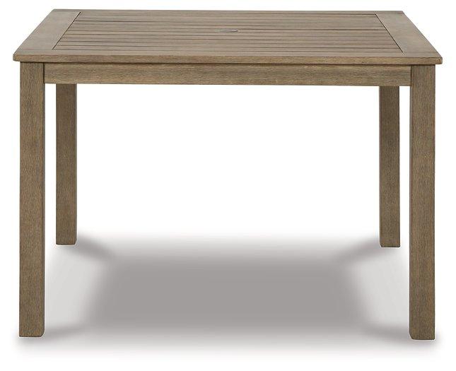 Aria Plains Outdoor Dining Table - Theo's Factory Direct Mattress & Furniture (Columbus, OH)