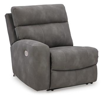 Next-Gen DuraPella Power Reclining Sectional Loveseat - Theo's Factory Direct Mattress & Furniture (Columbus, OH)