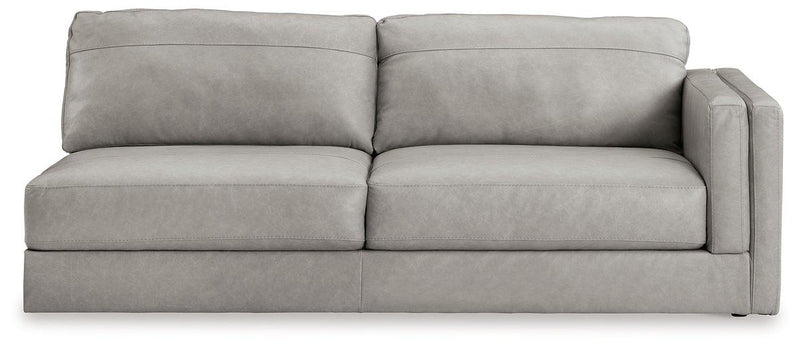Amiata Sectional with Chaise - Theo's Factory Direct Mattress & Furniture (Columbus, OH)