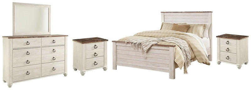 Willowton Bedroom Set - Theo's Factory Direct Mattress & Furniture (Columbus, OH)