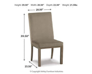 Chrestner Dining Chair - Theo's Factory Direct Mattress & Furniture (Columbus, OH)