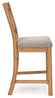 Havonplane Counter Height Barstool - Theo's Factory Direct Mattress & Furniture (Columbus, OH)