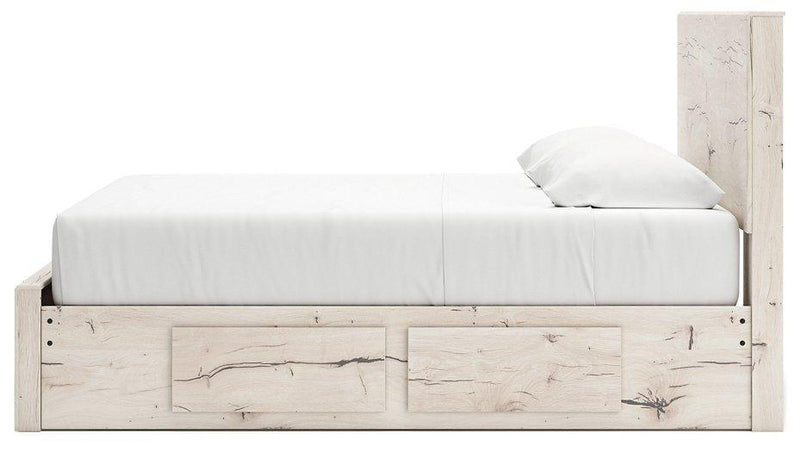 Lawroy Panel Storage Bed - Theo's Factory Direct Mattress & Furniture (Columbus, OH)