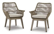 Beach Front Arm Chair with Cushion (Set of 2) - Theo's Factory Direct Mattress & Furniture (Columbus, OH)