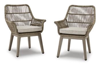 Beach Front Arm Chair with Cushion (Set of 2) - Theo's Factory Direct Mattress & Furniture (Columbus, OH)