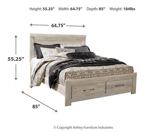 Bellaby Bed with 2 Storage Drawers - Theo's Factory Direct Mattress & Furniture (Columbus, OH)