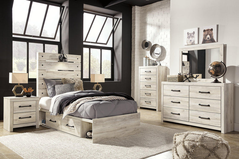 Cambeck Bed with 2 Storage Drawers - Theo's Factory Direct Mattress & Furniture (Columbus, OH)