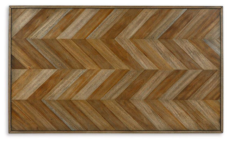 Blondon Dining Table and 6 Chairs (Set of 7) - Theo's Factory Direct Mattress & Furniture (Columbus, OH)