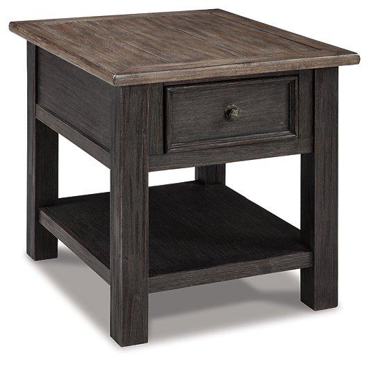 Tyler Creek End Table Set - Theo's Factory Direct Mattress & Furniture (Columbus, OH)