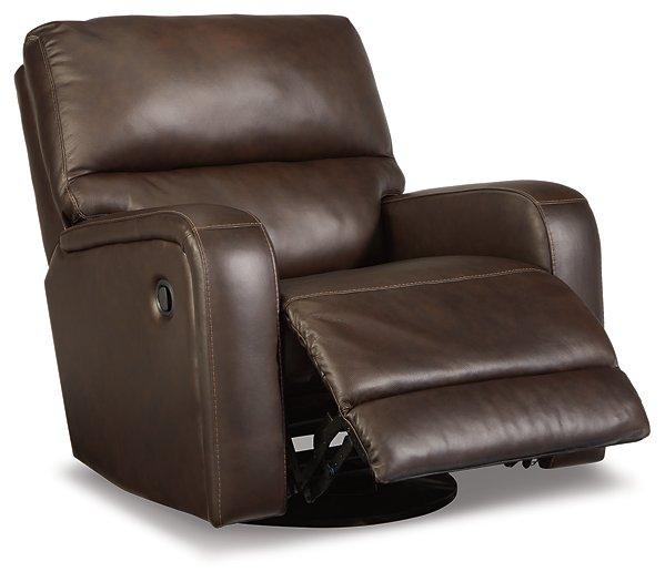 Emberla Swivel Glider Recliner - Theo's Factory Direct Mattress & Furniture (Columbus, OH)