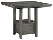 Hallanden Counter Height Dining Extension Table - Theo's Factory Direct Mattress & Furniture (Columbus, OH)