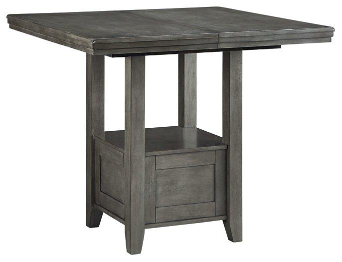 Hallanden Counter Height Dining Extension Table - Theo's Factory Direct Mattress & Furniture (Columbus, OH)