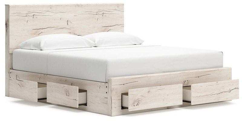 Lawroy Panel Storage Bed - Theo's Factory Direct Mattress & Furniture (Columbus, OH)