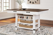 Valebeck Counter Height Dining Table - Theo's Factory Direct Mattress & Furniture (Columbus, OH)