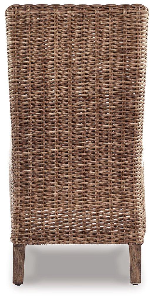 Beachcroft Outdoor Side Chair with Cushion (Set of 2) - Theo's Factory Direct Mattress & Furniture (Columbus, OH)