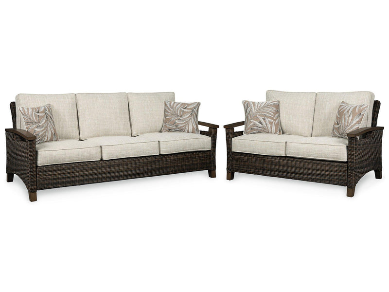 Paradise Trail Outdoor Seating Set - Theo's Factory Direct Mattress & Furniture (Columbus, OH)