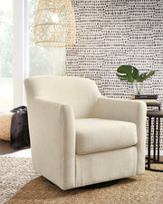 Bradney Swivel Accent Chair - Theo's Factory Direct Mattress & Furniture (Columbus, OH)