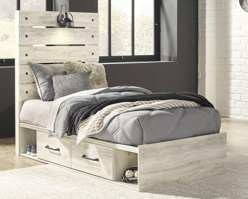 Cambeck Bed with 4 Storage Drawers - Theo's Factory Direct Mattress & Furniture (Columbus, OH)