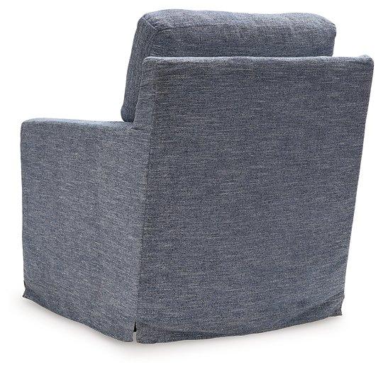 Nenana Next-Gen Nuvella Swivel Glider Accent Chair - Theo's Factory Direct Mattress & Furniture (Columbus, OH)