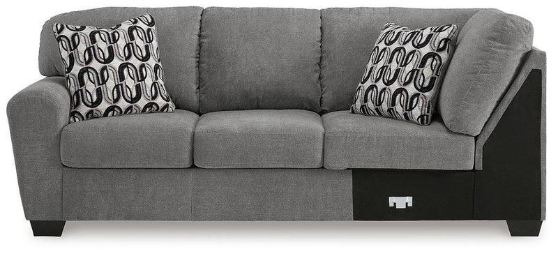 Birkdale Court Sectional with Chaise - Theo's Factory Direct Mattress & Furniture (Columbus, OH)