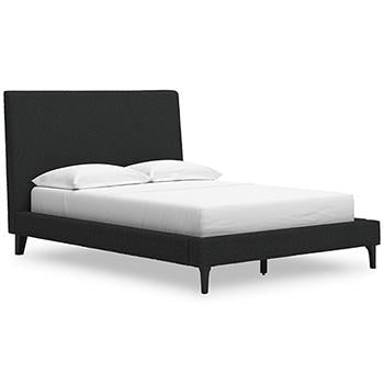 Cadmori Upholstered Bed with Roll Slats - Theo's Factory Direct Mattress & Furniture (Columbus, OH)