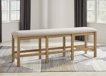 Havonplane 72" Counter Height Dining Bench - Theo's Factory Direct Mattress & Furniture (Columbus, OH)
