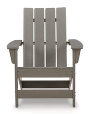 Visola Outdoor Adirondack Chair Set with End Table - Theo's Factory Direct Mattress & Furniture (Columbus, OH)