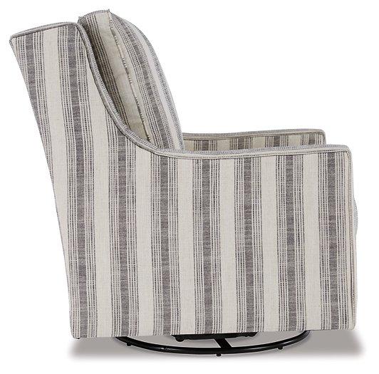 Kambria Swivel Glider Accent Chair - Theo's Factory Direct Mattress & Furniture (Columbus, OH)