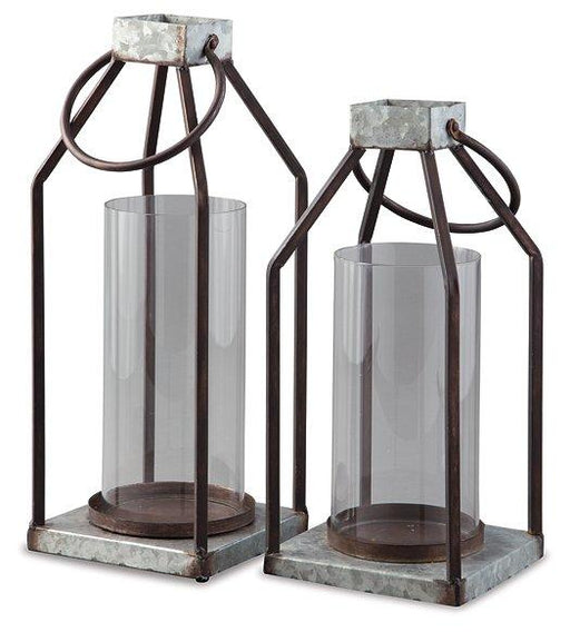 Diedrick Lantern (Set of 2) - Theo's Factory Direct Mattress & Furniture (Columbus, OH)