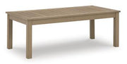 Hallow Creek Outdoor Coffee Table - Theo's Factory Direct Mattress & Furniture (Columbus, OH)