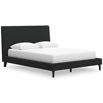 Cadmori Upholstered Bed with Roll Slats - Theo's Factory Direct Mattress & Furniture (Columbus, OH)