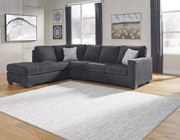 Altari Sleeper Sectional with Chaise - Theo's Factory Direct Mattress & Furniture (Columbus, OH)