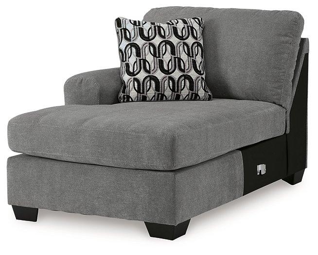 Birkdale Court Sectional with Chaise - Theo's Factory Direct Mattress & Furniture (Columbus, OH)