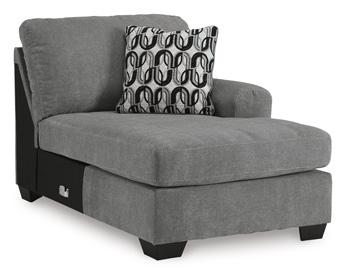 Birkdale Court Sectional with Chaise - Theo's Factory Direct Mattress & Furniture (Columbus, OH)