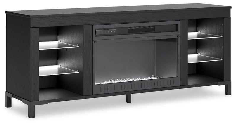 Cayberry Entertainment Center with Electric Fireplace - Theo's Factory Direct Mattress & Furniture (Columbus, OH)