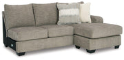 Creswell Sectional with Chaise - Theo's Factory Direct Mattress & Furniture (Columbus, OH)