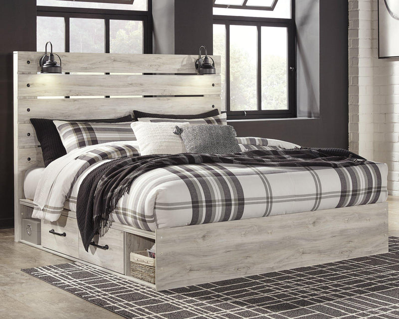 Cambeck Bed with 2 Storage Drawers - Theo's Factory Direct Mattress & Furniture (Columbus, OH)
