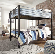 Dinsmore Bunk Bed with Ladder - Theo's Factory Direct Mattress & Furniture (Columbus, OH)