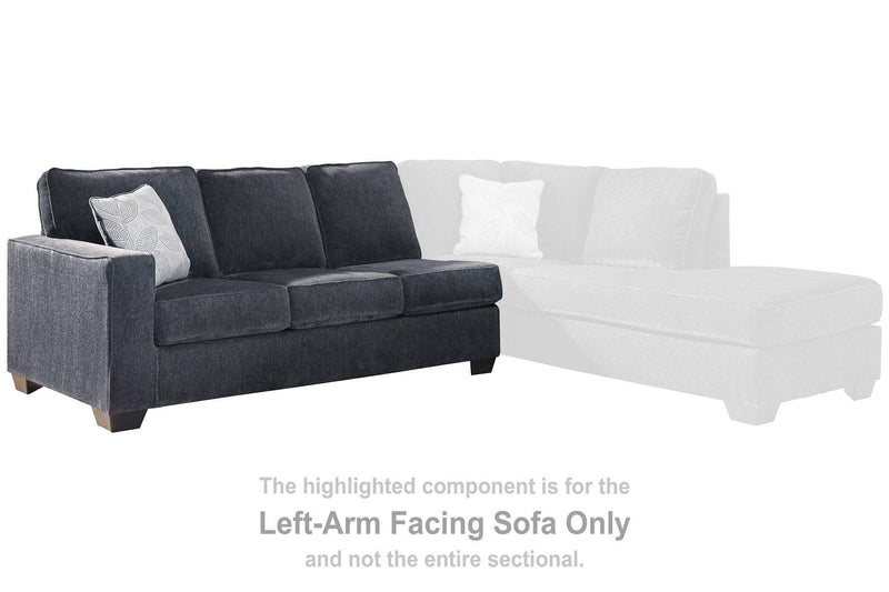 Altari Sectional with Chaise - Theo's Factory Direct Mattress & Furniture (Columbus, OH)