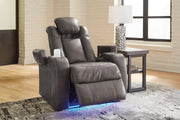 Fyne-Dyme Power Recliner - Theo's Factory Direct Mattress & Furniture (Columbus, OH)