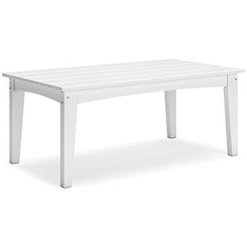 Hyland wave Outdoor Coffee Table - Theo's Factory Direct Mattress & Furniture (Columbus, OH)