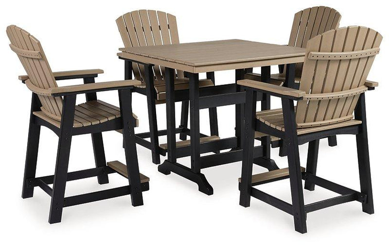Fairen Trail Outdoor Dining Set - Theo's Factory Direct Mattress & Furniture (Columbus, OH)